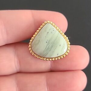 Serpentine Brass Ring